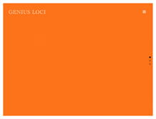 Tablet Screenshot of geniusloci-uae.com